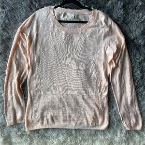 C Est 1946 Women's Light Pink Cardigan Sweater Size Xtra Large